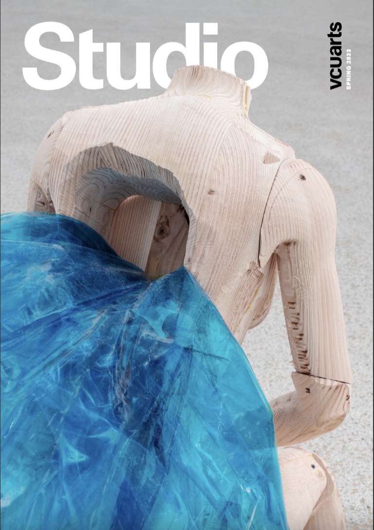Cover of spring 2023 Studio magazine