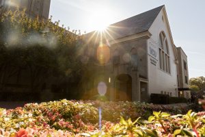 Exterior of James Black Music Center