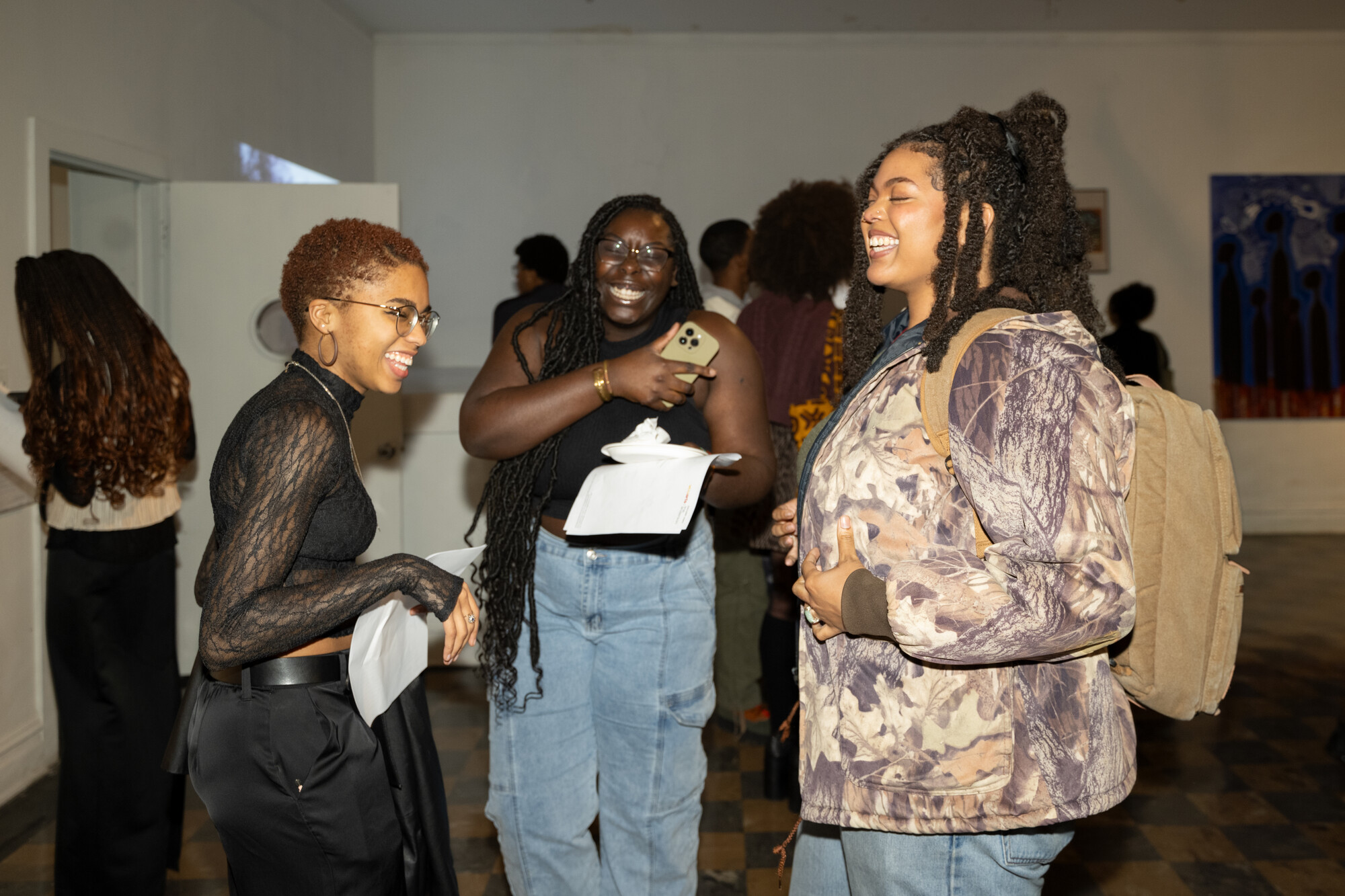 Black Fidelity's From the Roots Up exhibt at The Anderson is a project by VCU Black student