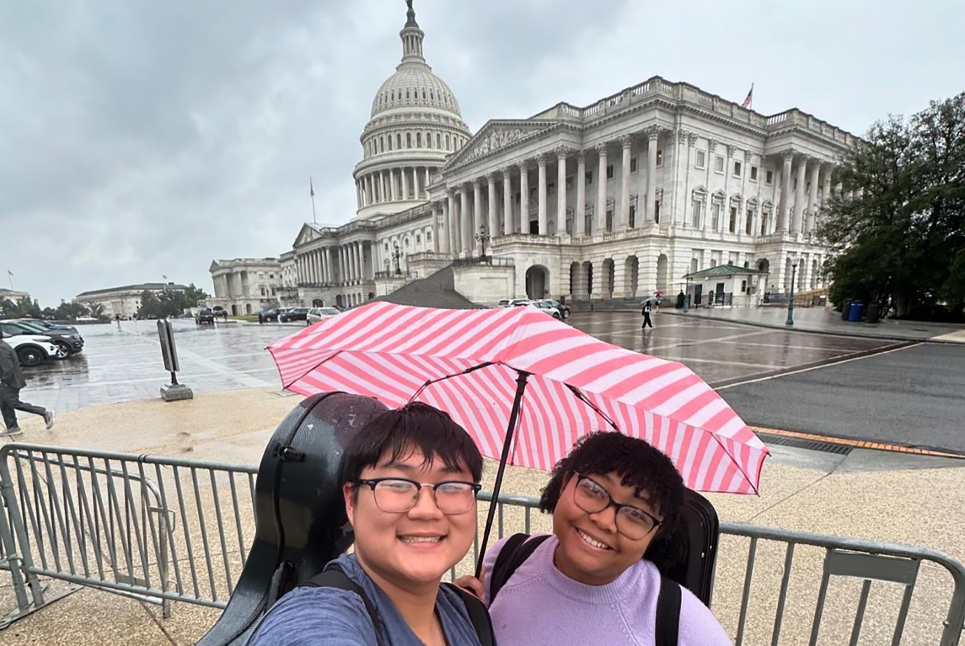 Kevin and Arianna in Washington, D.C.