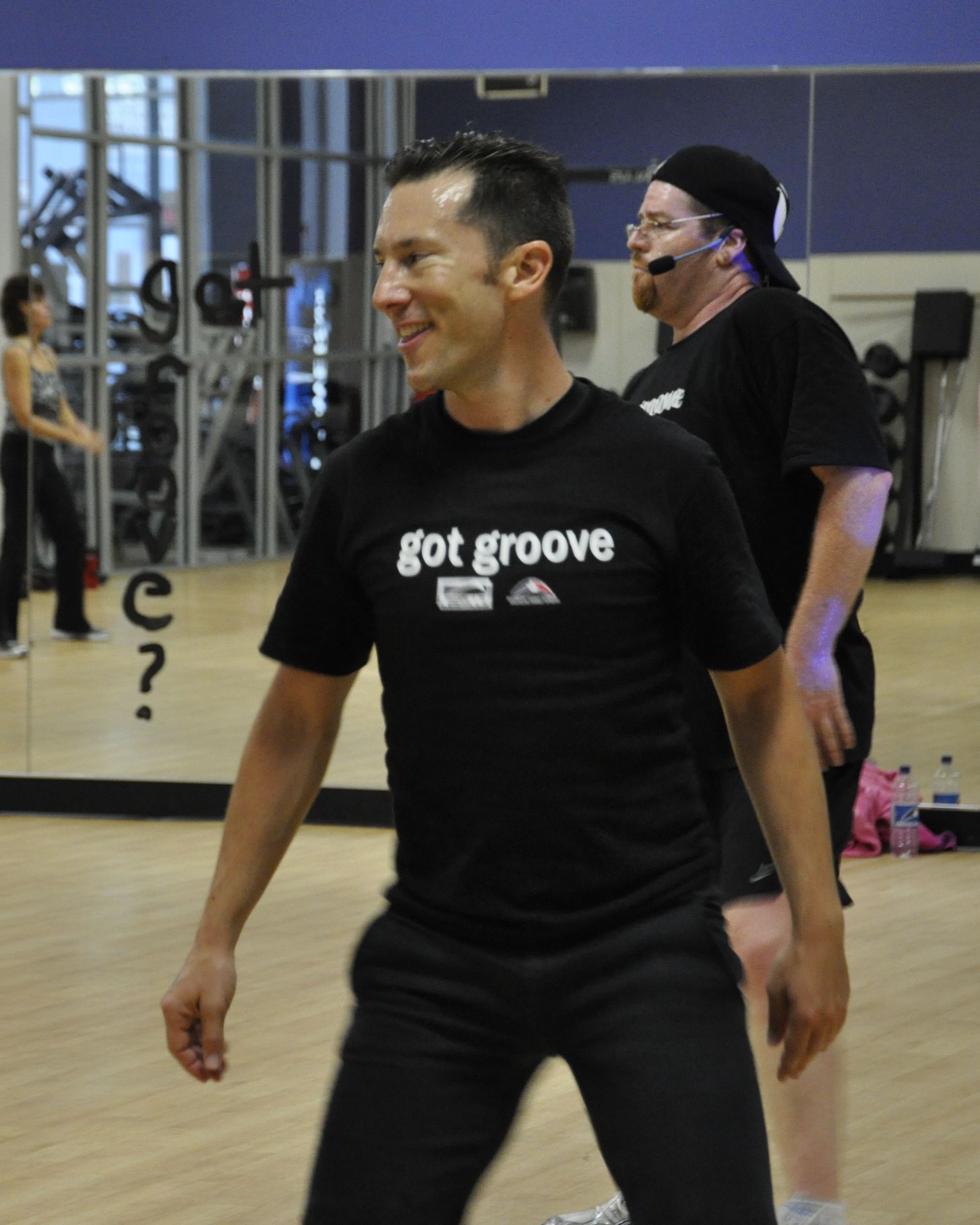 man in gym