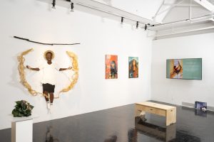 An art exhibit at the Anderson gallery