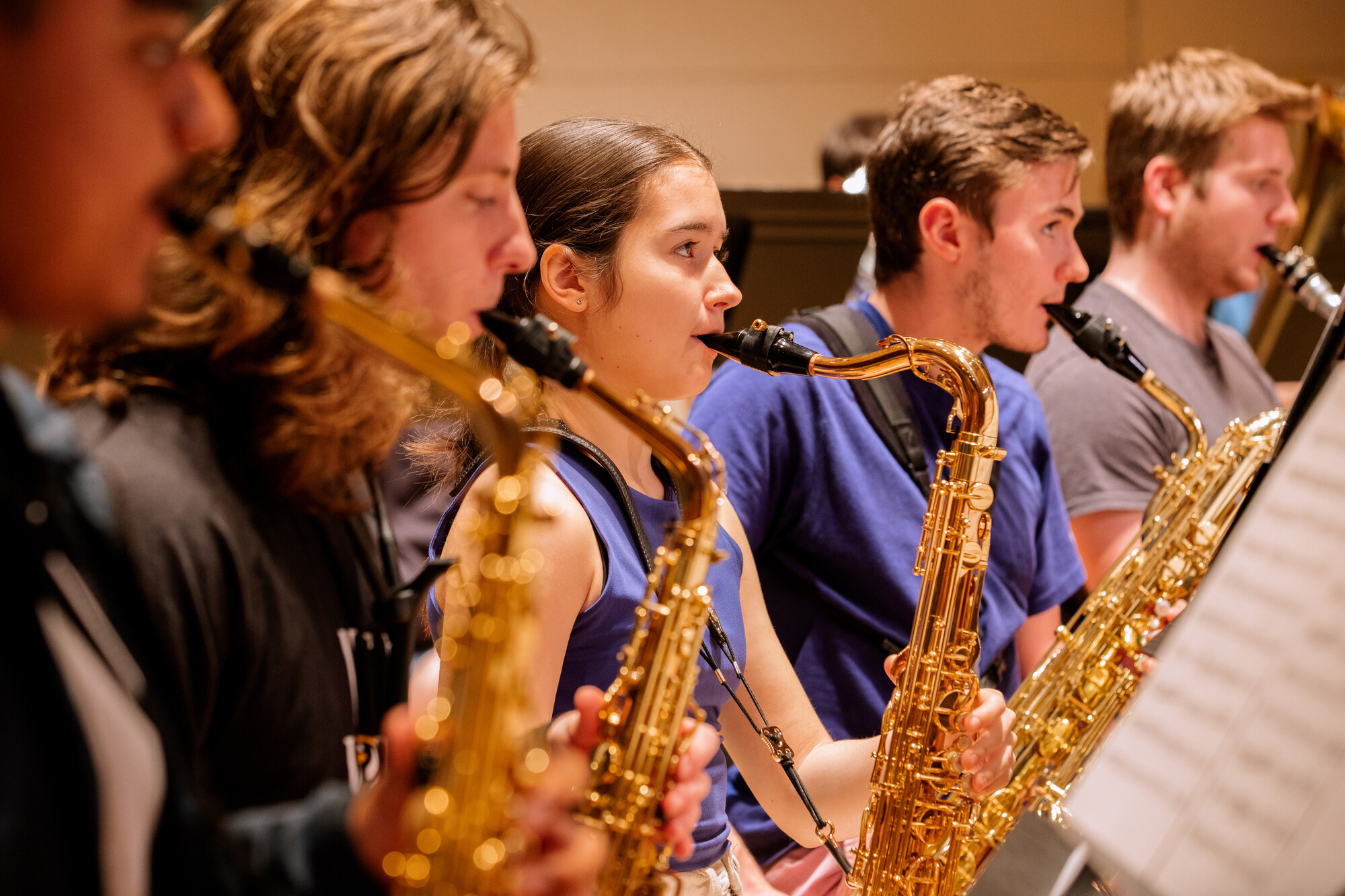 Symphonic Wind Rehearsal