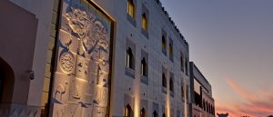 Exterior of VCUarts building in Doha, Qatar