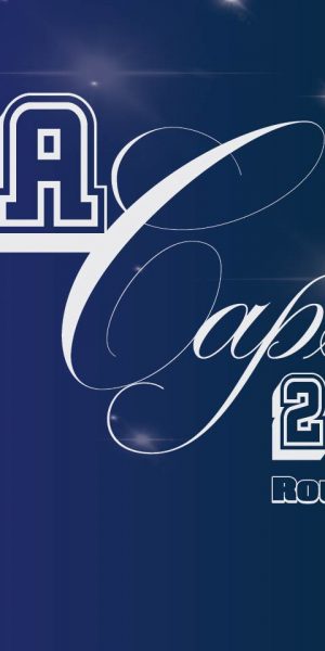 Blue image with gold and silver stars that reads: BFA Capstone 2026 Round 1, with The Anderson logo in the bottom right.